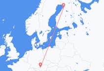 Flyrejser fra Oulu til Salzburg