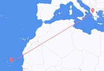 Flyrejser fra Sal, Kap Verde til Ioannina, Kap Verde