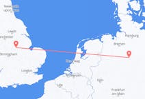 Flyg från Hannover, Tyskland till Nottingham, England