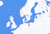 Flights from Volda, Norway to Zielona Góra, Poland