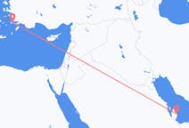 Flyreiser fra Doha, til Kos