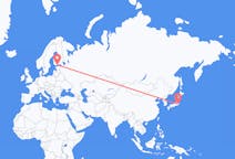 Flights from from Tokyo to Helsinki