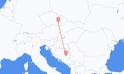 Flights from Sarajevo to Brno