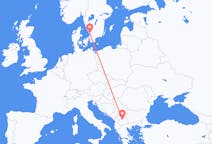Flights from Halmstad, Sweden to Skopje, Republic of North Macedonia