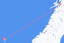 Vluchten van Narvik naar Sørvágur