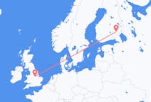 Flights from the city of Nottingham to the city of Savonlinna