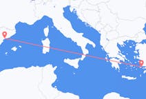 出发地 西班牙雷烏斯目的地 希腊科斯岛的航班