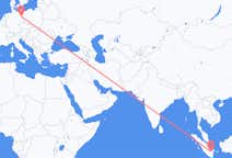Flights from Palembang to Berlin