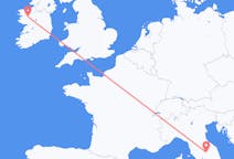 Flyrejser fra Perugia, Italien til Knock, Mayo amt, Irland