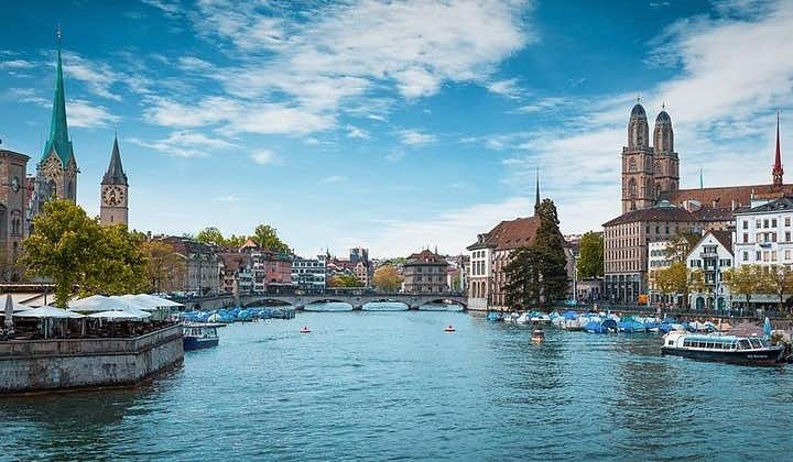 Small-Group Zurich City Walking Tour with Boat Cruise, Cable Car, and Train Ride