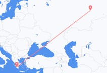 Flights from Yekaterinburg, Russia to Kalamata, Greece