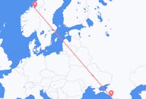 Flights from Sochi, Russia to Trondheim, Norway