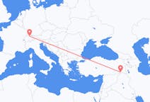 Flights from Şırnak to Zurich