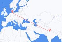 Flights from New Delhi, India to Hamburg, Germany