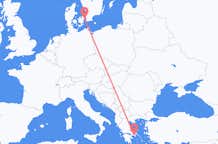 从哥本哈根飞往雅典的航班
