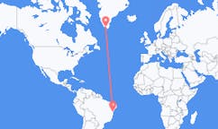 Flyg från Salvador, Brasilien till Narsaq, Grönland