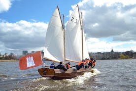 Sailing trip on the Hamburg Outer Alster