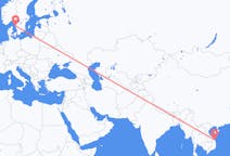 Flights from Chu Lai, Vietnam to Gothenburg, Sweden