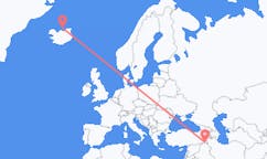 Flights from Grimsey, Iceland to Hakkâri, Turkey