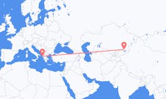 Flyrejser fra Almaty, Kasakhstan til Korfu, Grækenland