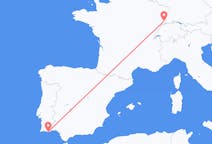Flyg från Mulhouse, Schweiz till Faro District, Portugal