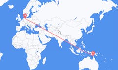 Flyreiser fra Bamaga, Australia til Bremen, Tyskland