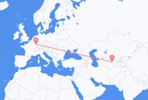 Flug frá Bukhara, Úsbekistan til Saarbrücken, Þýskalandi