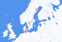 Fly fra Umeå til Hamborg