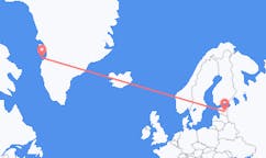Flights from Aasiaat to Tartu