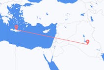Flights from Najaf to Heraklion