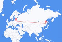 Fly fra Minsk til Khabarovsk