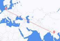 Flights from Chiang Rai Province, Thailand to Hamburg, Germany