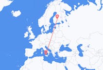 Flyrejser fra Palermo, Italien til Jyväskylä, Finland