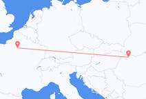 Flyreiser fra Baia Mare, Romania til Paris, Frankrike