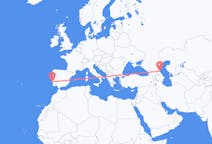Flyg från Machatjkala, Ryssland till Lissabon, Portugal