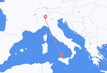 Flyrejser fra Palermo til Milano