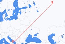 Flights from Syktyvkar, Russia to Bari, Italy