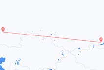 Flüge von der Stadt Nischnekamsk in die Stadt Irkutsk