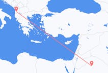 出发地 沙特阿拉伯出发地 阿尔焦夫地区目的地 阿尔巴尼亚地拉那的航班