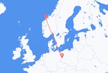 Flights from Molde, Norway to Zielona Góra, Poland