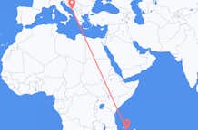 Flyreiser fra Mamoudzou, Frankrike til Dubrovnik, Kroatia