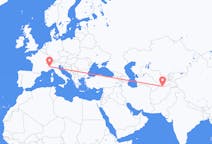 Flights from Termez, Uzbekistan to Turin, Italy