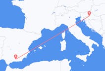 Vluchten van Zagreb, Kroatië naar Granada, Spanje