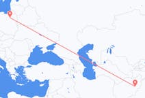 Flights from Kabul, Afghanistan to Szymany, Szczytno County, Poland