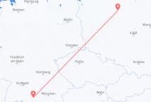 Flyg från Bydgoszcz, Polen till Memmingen, Tyskland