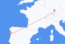 Flyreiser fra Porto, Portugal til Memmingen, Tyskland