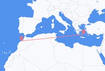Flyreiser fra Casablanca, Marokko til Santorini, Hellas