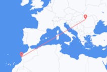 Flyg från Essaouira, Marocko till Cluj-Napoca, Rumänien