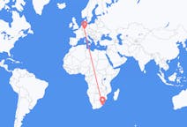 Flyreiser fra Margate, KwaZulu-Natal, Sør-Afrika til Frankfurt, Tyskland