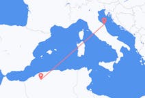 Flyg från Tiaret till Ancona